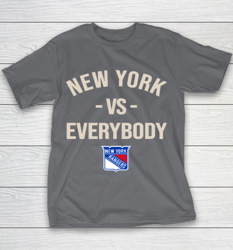 New York Rangers Vs Everybody Youth T-Shirt 5