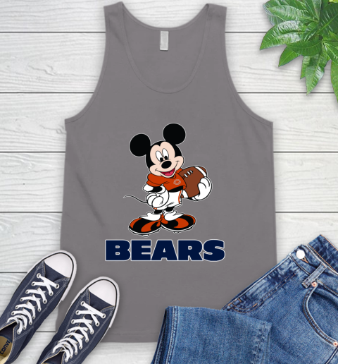 NFL Football Chicago Bears Cheerful Mickey Mouse Shirt Tank Top 7
