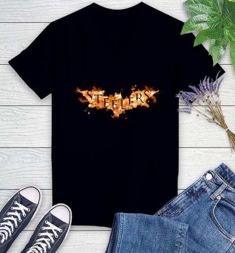 Steelers batman t shirt hot sale