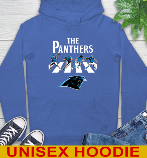 NFL Football Carolina Panthers The Beatles Rock Band Shirt Hoodie 9