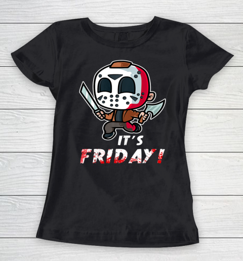 It's Friday 13th Halloween Horror Movies Humor Costume Women's T-Shirt