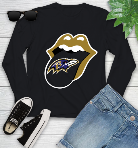 Baltimore Ravens NFL Football Lips I Root For My Team Adoring Fan 126