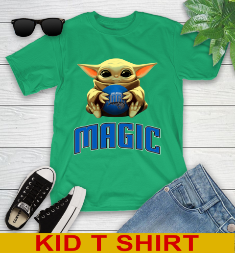 NBA Basketball Orlando Magic Star Wars Baby Yoda Shirt 106