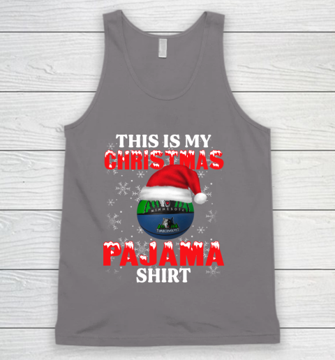 Minnesota Timberwolves This Is My Christmas Pajama Shirt NBA Tank Top 6