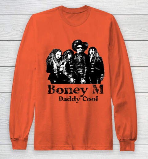 Boney M daddy Cool Rasputin Festival 1979 Long Sleeve T-Shirt 3