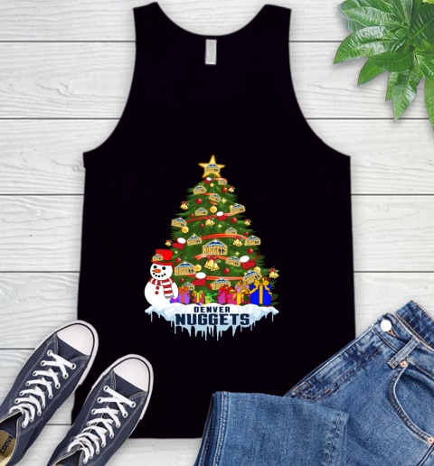 Denver Nuggets Merry Christmas NBA Basketball Sports Tank Top 2
