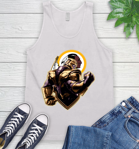 NFL Thanos Avengers Endgame Football Sports Washington Redskins Tank Top