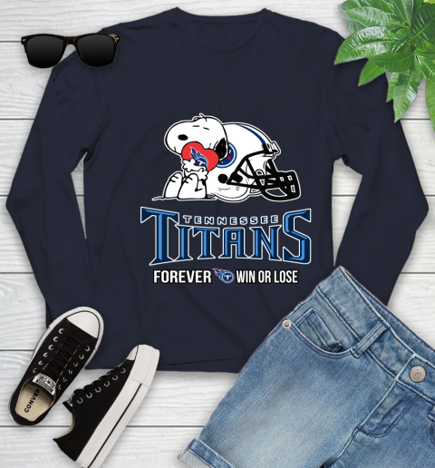 NFL The Peanuts Movie Snoopy Forever Win Or Lose Football Tennessee Titans 127