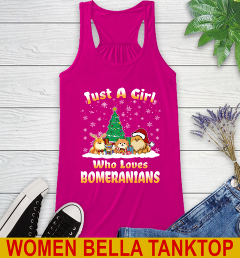 Christmas Just a girl who love pomeranians dog pet lover 42