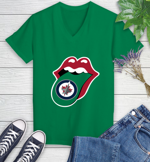 Winnipeg Jets NHL Hockey Lips I Root For My Team Adoring Fan 81
