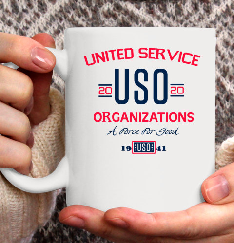 USO 2020 United Service Organizations Ceramic Mug 11oz