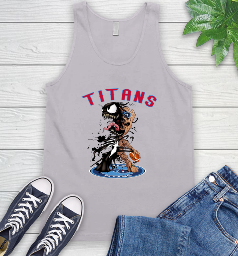 NFL Tennessee Titans Football Venom Groot Guardians Of The Galaxy Tank Top 4
