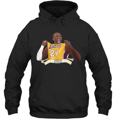 Kobe Bryant 24 Los Angeles Lakers Hoodie
