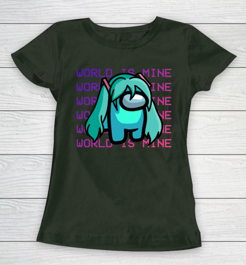 Among Us Shirt Hatsune Miku Imposter Women's T-Shirt 4