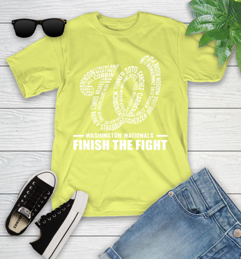 Washington Nationals finish the fight Youth T-Shirt 10