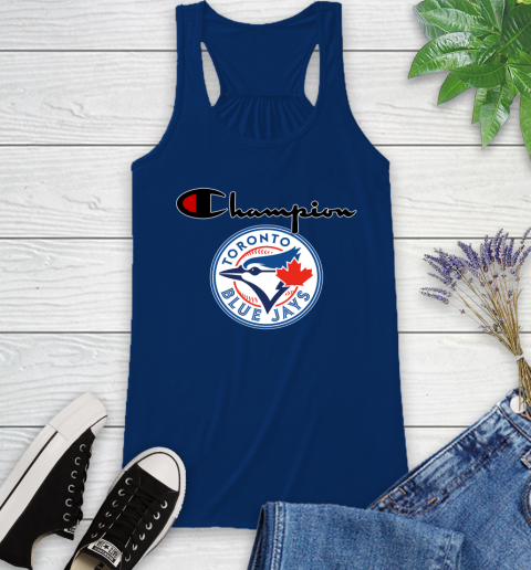MLB Baseball Toronto Blue Jays Champion Shirt Racerback Tank 5