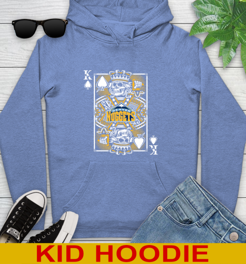 Denver Nuggets NBA Basketball The King Of Spades Death Cards Shirt Youth Hoodie 12