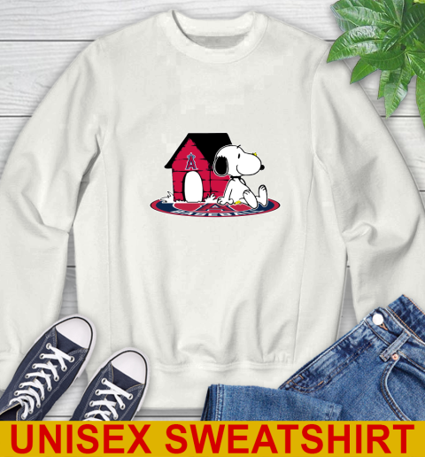 MLB Baseball Los Angeles Angels Snoopy The Peanuts Movie Shirt Sweatshirt