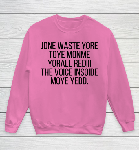 Blink 182 I Miss You Funny Jone Waste Yore Youth Sweatshirt 3