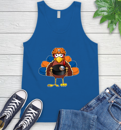 New York Islanders Turkey Thanksgiving Day Tank Top 5