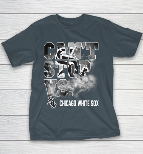 MLB Chicago White Sox Baseball Can't Stop Vs Chicago White Sox Youth T-Shirt 5