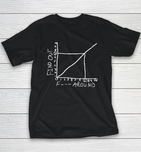 Fuck Around And Find Out Statistics Teacher Youth T-Shirt
