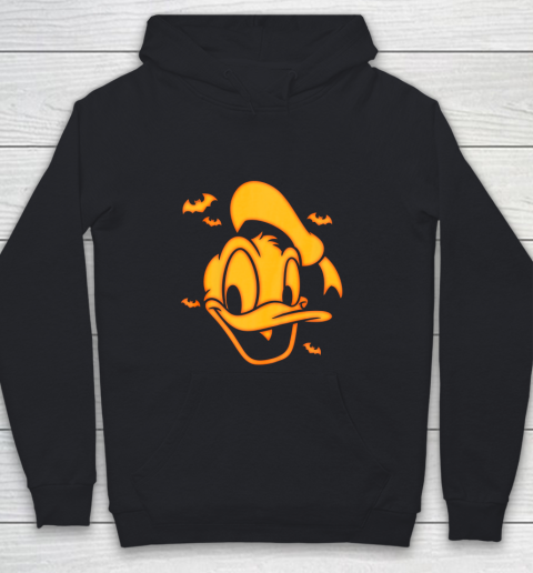 Disney Mickey Friends Halloween Donald Carving Youth Hoodie