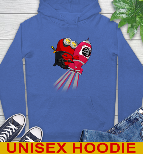 NBA Basketball Toronto Raptors Deadpool Minion Marvel Shirt Hoodie 9