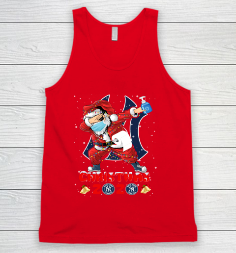 New York Yankees Funny Santa Claus Dabbing Christmas 2020 MLB Tank Top 5
