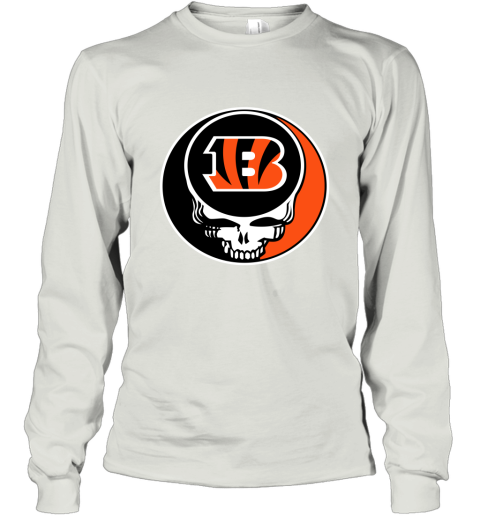 CINNCINNATI BENGALS long sleeve t-shirt men M gray NFL TEAM APPAREL NEW