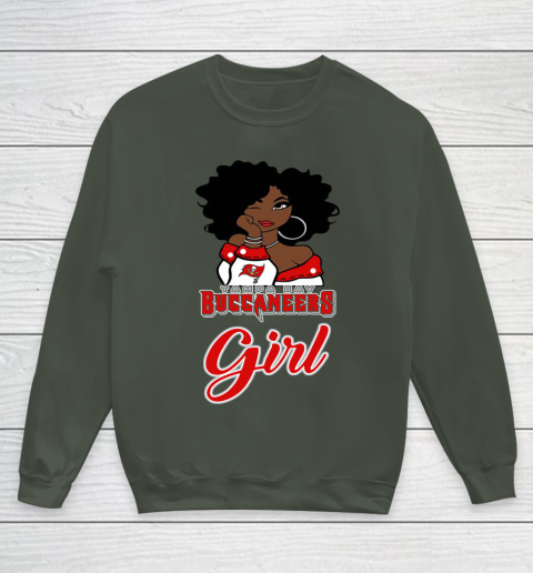 Tampa Bay Buccaneers Girl NFL Youth Sweatshirt 10