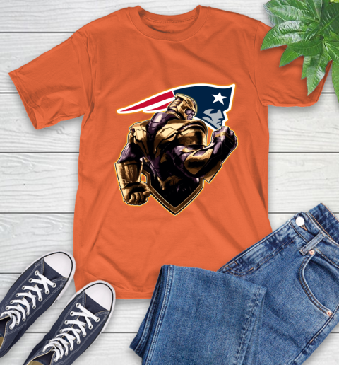 NFL Thanos Avengers Endgame Football Sports New England Patriots T-Shirt 5