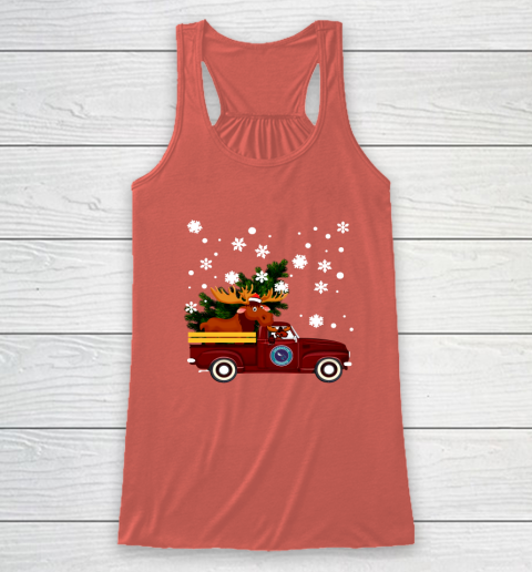 Charlotte Hornets Bring Christmas Home NBA Racerback Tank 3