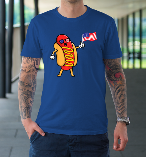 4th of July Hot Dog Hotdog 4th of July T-Shirt 7