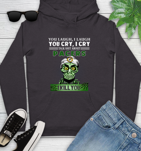 NBA Talk Shit About Indiana Pacers I Kill You Achmed The Dead Terrorist Jeffrey Dunham Basketball Youth Hoodie 8
