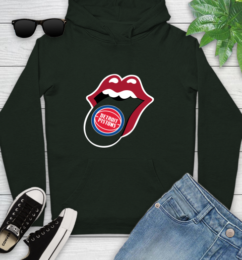 Detroit Pistons NBA Basketball Lips I Root For My Team Adoring Fan 149