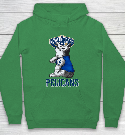 NBA Basketball My Cat Loves New Orleans Pelicans Hoodie 5