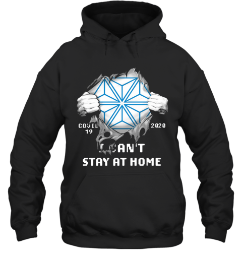 Blood Insides Bristol Myers Squibb Covid 19 2020 I Can'T Stay At Home Hoodie