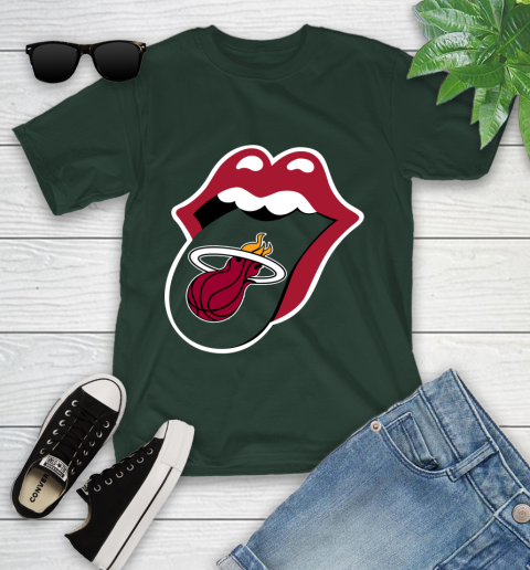 Miami Heat NBA Basketball Lips I Root For My Team Adoring Fan 107