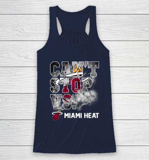 NBA Miami Heat Basketball Can't Stop Vs Racerback Tank 8