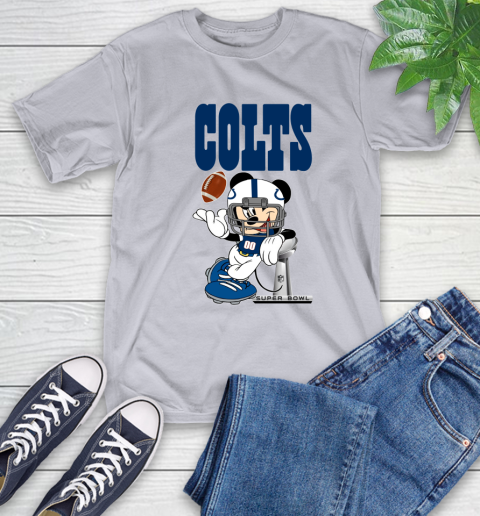 NFL Indianapolis Colts Mickey Mouse Disney Super Bowl Football T Shirt T-Shirt 6