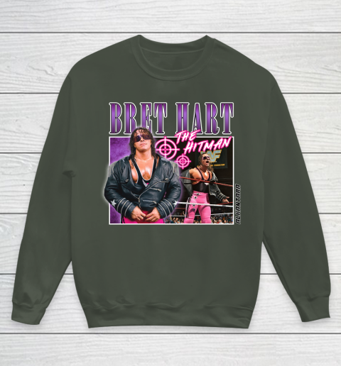 Bret Hart The Hitman Youth Sweatshirt 8