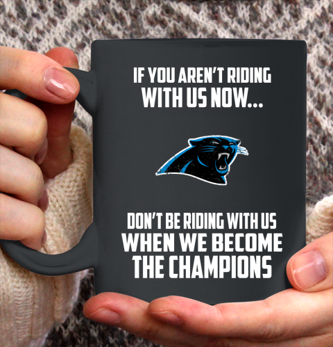 NFL Carolina Panthers Football We Become The Champions Ceramic Mug 11oz