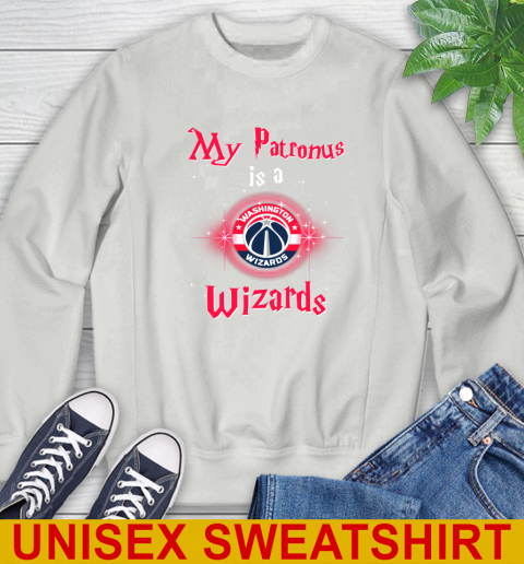 NBA Basketball Harry Potter My Patronus Is A Washington Wizards Sweatshirt 5