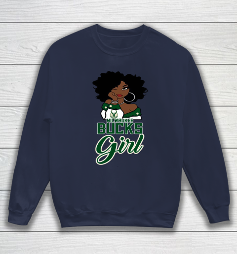 Milwaukee Bucks Girl NBA Sweatshirt 3
