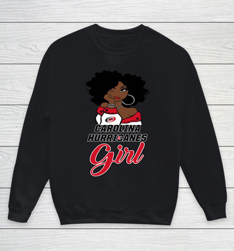 Carolina Hurricanes Girl NHL Youth Sweatshirt