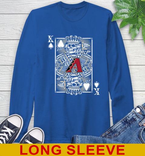 Arizona Diamondbacks MLB Baseball The King Of Spades Death Cards Shirt Long Sleeve T-Shirt 11