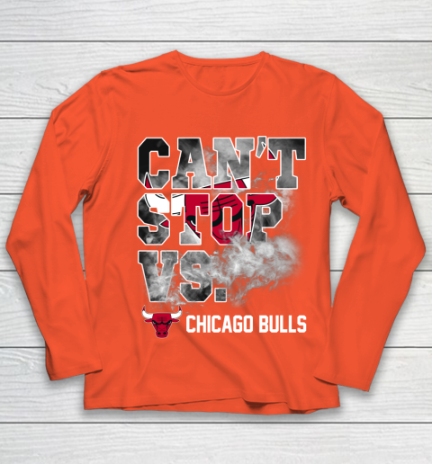 NBA Chicago Bulls Basketball Can't Stop Vs Youth Long Sleeve 3