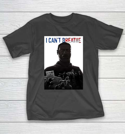 Justice for George Floyd I Can't Breathe T-Shirt