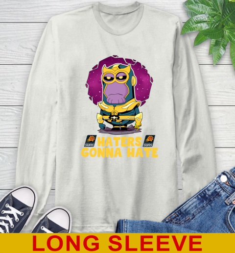 NBA Basketball Phoenix Suns Haters Gonna Hate Thanos Minion Marvel Shirt Long Sleeve T-Shirt 12